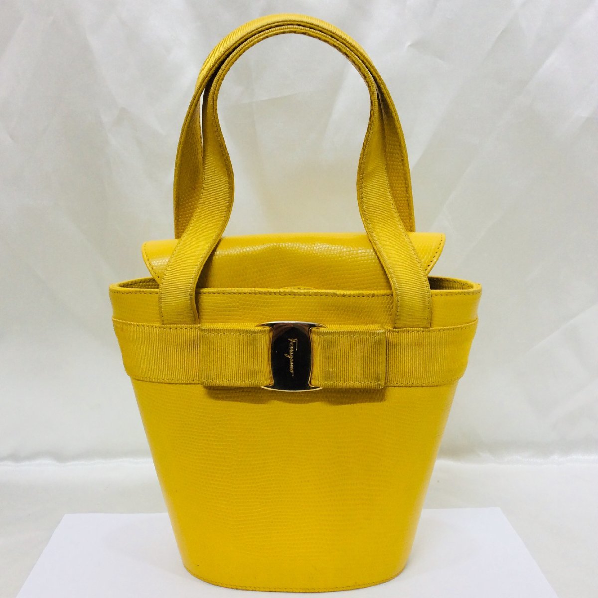 現状品/KU Salvatore Ferragamo サルヴァトーレ フェラガモ ミニ 