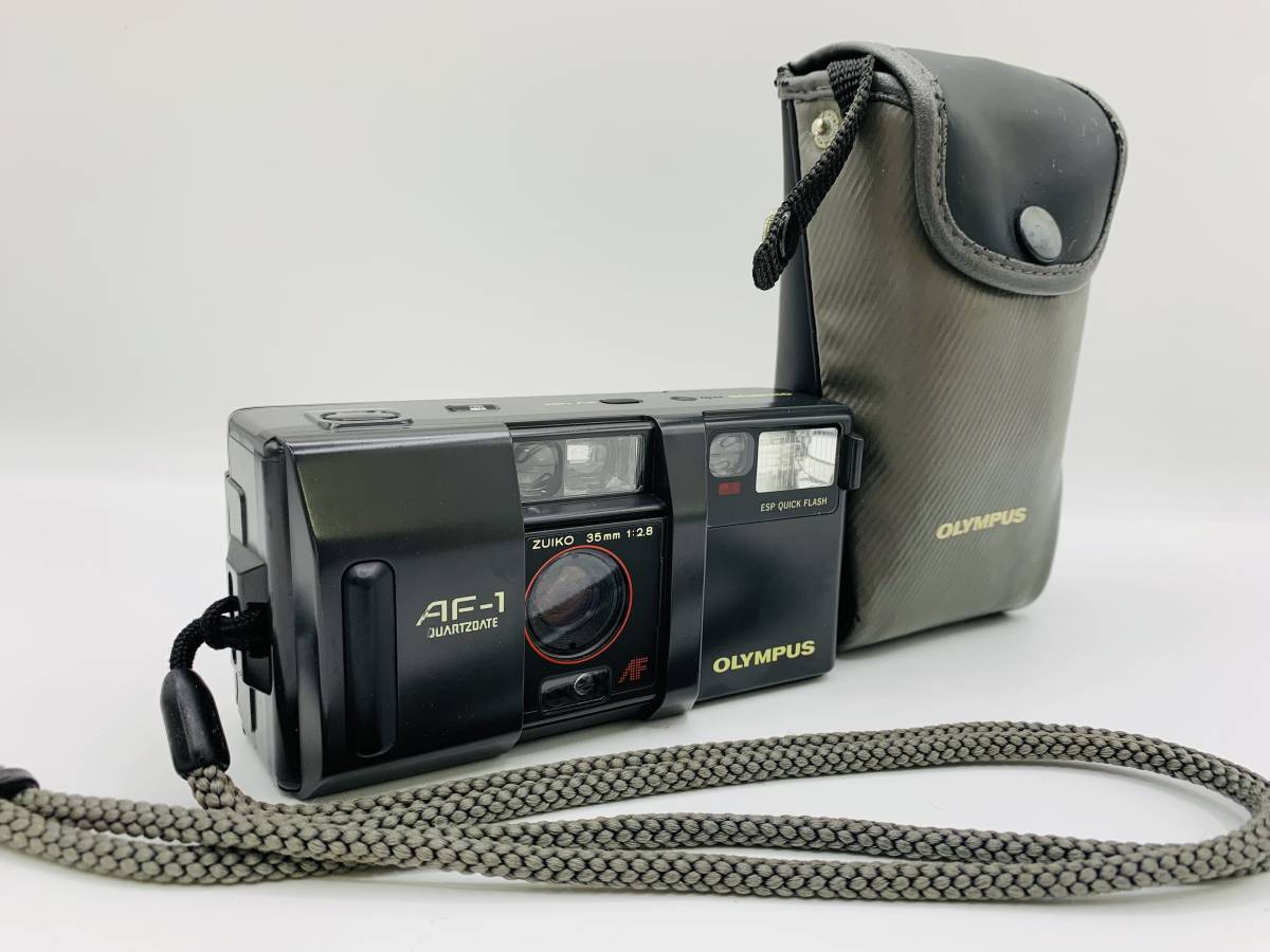 低価，送料無料 良品 OLYMPUS AF-1 QUARTZ DATE ZUIKO 35mm F2.8 オリンパス コンパクトフィルムカメラ ぬれてもピカソ 世界初の生活防水機能 #B000003(コンパクトカメラ)｜売買されたオークション情報、yahooの商品情報を コンパクトカメラ