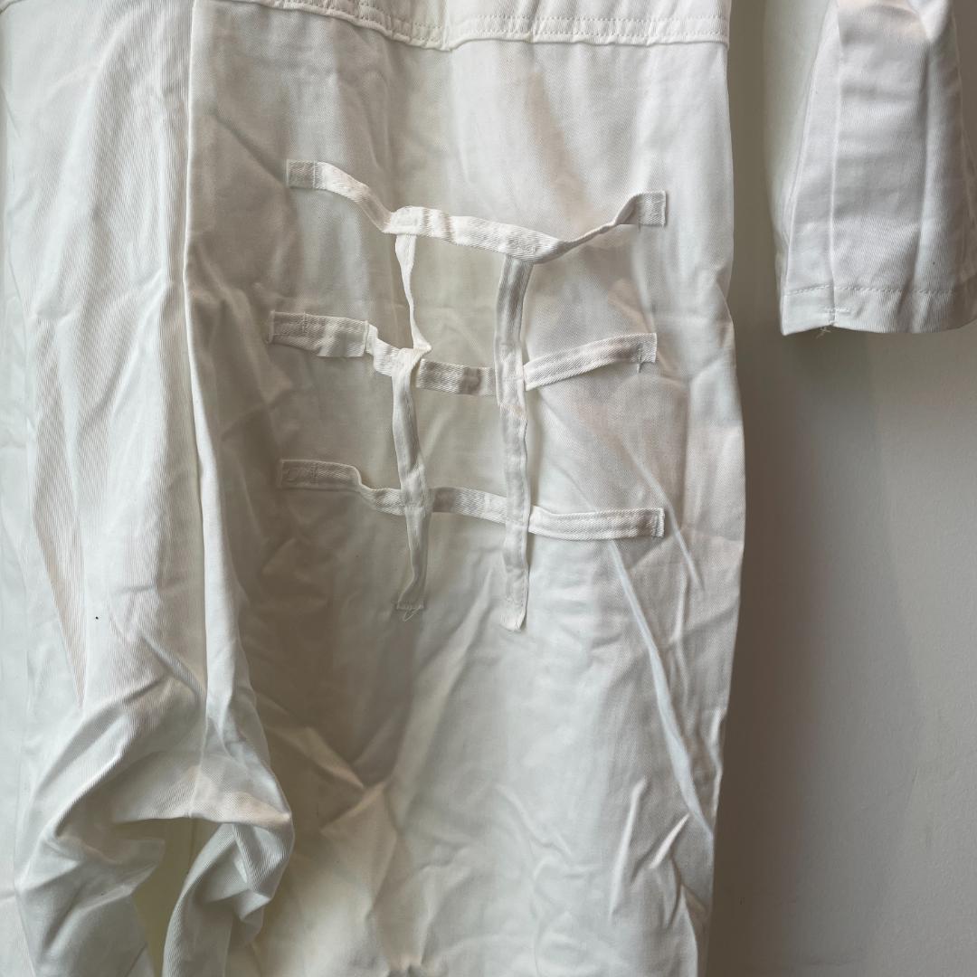 実品 ヴィンテージ USA製 囚人服 プリズナー つなぎ デッドストック(M