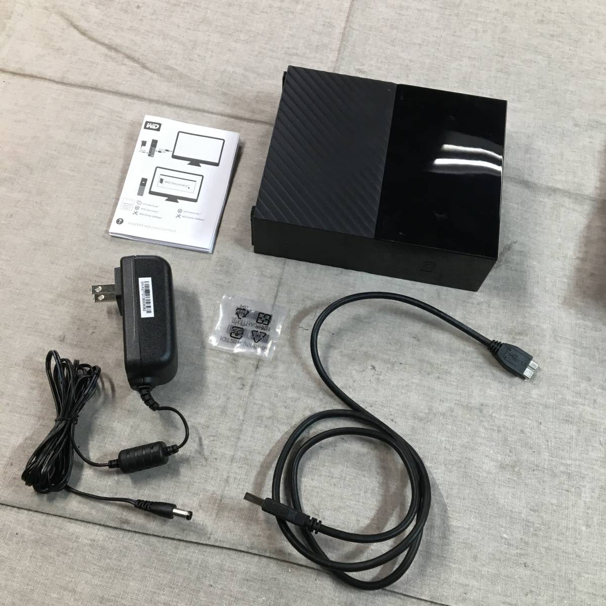 現状品 WD デスクトップHDD 6TB USB3.0 暗号化 パスワード保護 