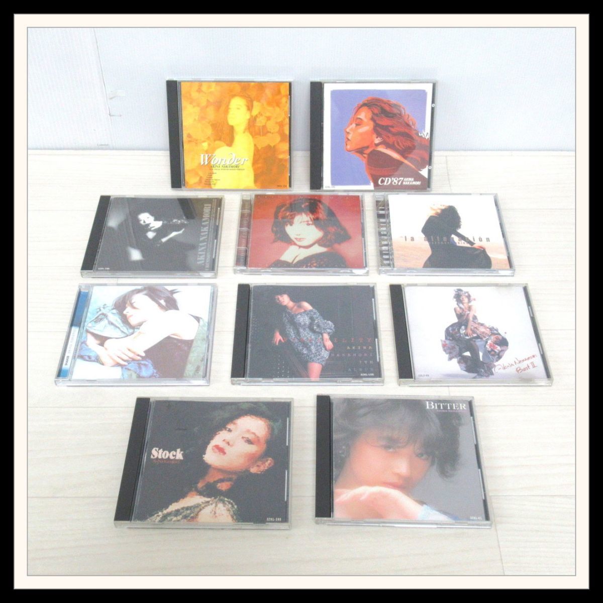 中森明菜 CD アルバム 10枚セット 旧規格 多数【I3【S1(中森明菜 