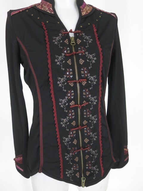 OZZ ONESTE チャイナジップアップカーディガン / オッズオン オッズ