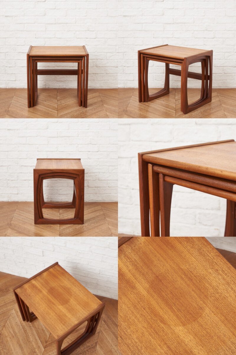 Quadrille – G-PLAN ネストテーブル camori Table Nesting Vintage