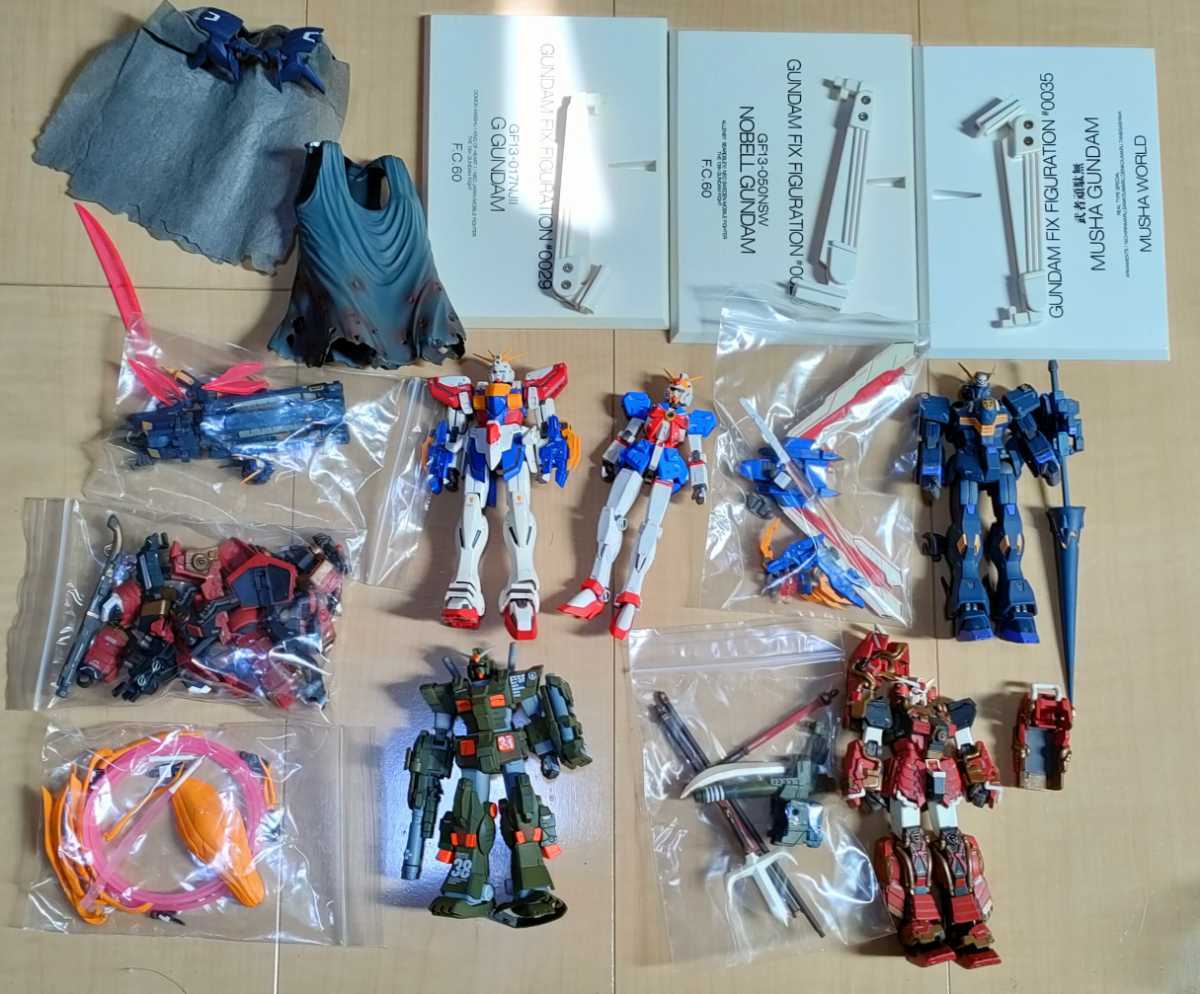 ジャンク品 GUNDAM FIX FIGURATION/GFF ゴッドガンダム 武者頑駄無 