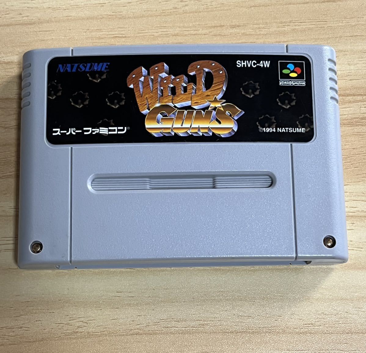 送料無料】SFCワイルドガンズ（箱説付き）ナツメスーパーファミコン 