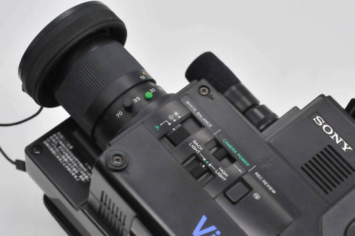 USED／ジャンク】SONY 8mmビデオカメラレコーダー CCD-V8＊外観程度