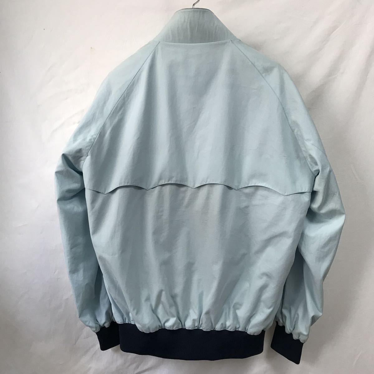 美品 BARACUTA G9 英国製 36 サックス ハリントンジャケット 