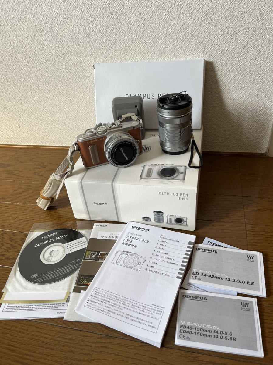 OLYMPUS E-PL8ダブルズーム レンズキット オリンパス ミラーレス