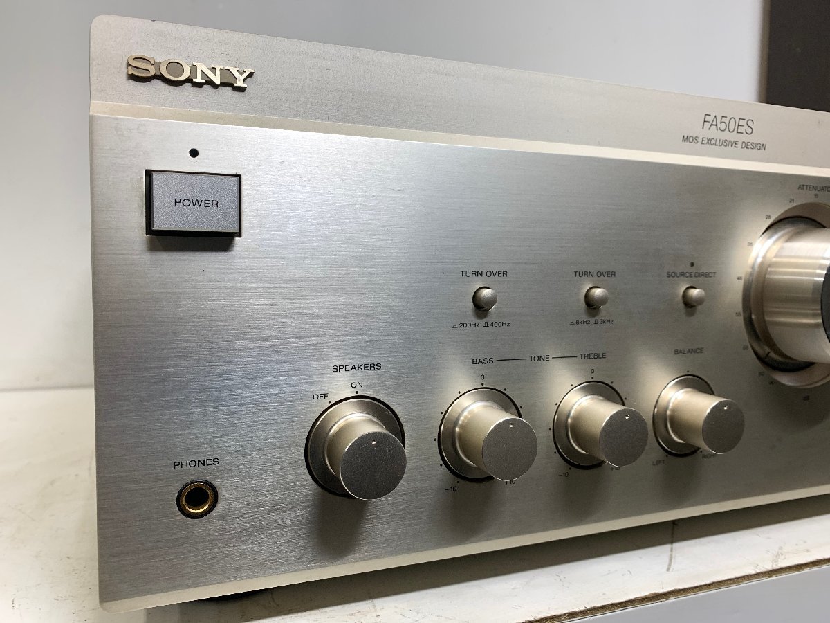 SONY TA-FA50ES＜動作確認済み＞MADE IN JAPAN ソニー プリメイン
