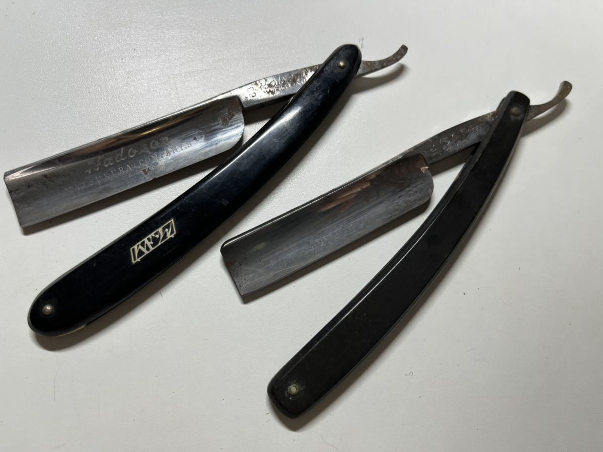 04ひ15 理容 カミソリ 剃刀 西洋剃刀 APORIS PARKER まとめ : 西洋剃刀