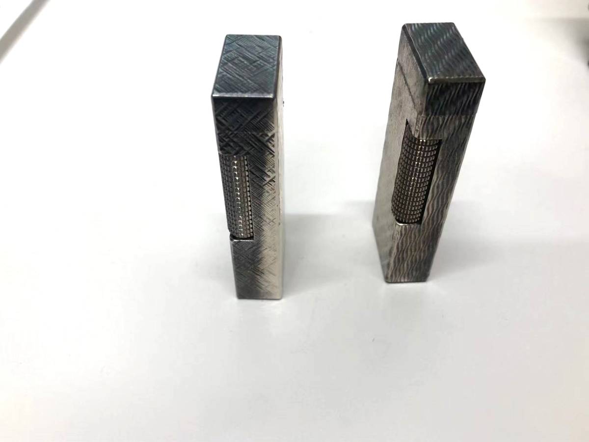 ダンヒル ガスライター シルバーカラー dunhill ライター ローラー式