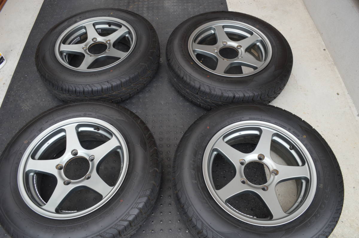 赤字超特価，爆買い suzuki jimny アルミホイール １７５/８０R16(ラジアルタイヤ)｜売買されたオークション情報、yahooの商品情報をアーカイブ公開 - オークファン 5穴