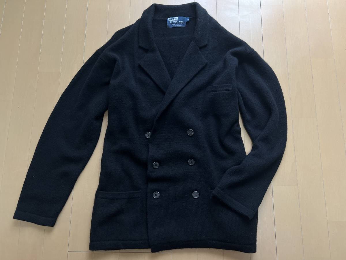 定20万【廃番/入手困難】RALPH LAUREN カシミア100% ノッチドラペル&6 