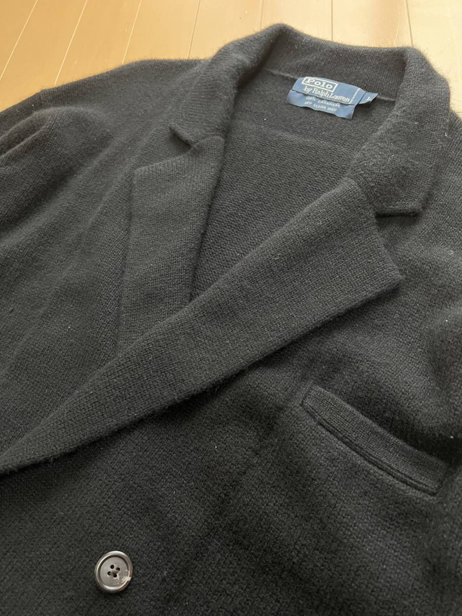 定20万【廃番/入手困難】RALPH LAUREN カシミア100% ノッチドラペル&6ボタンＷブレスト アンコン仕立て仕様 最高級ニットジャケット☆RRL by LAUREN Ralph トートバッグ 美本・必携基本書籍＜臨床のための解剖学＞14000円＜臨床医学 ケーブルニット