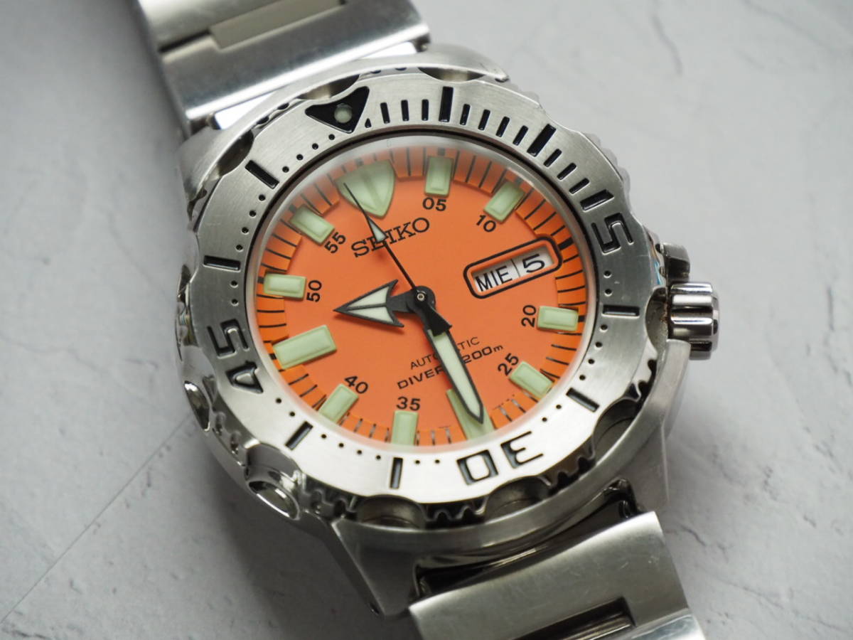 セイコー SEIKO ダイバーズ オレンジモンスター SKX781K1 自動巻き 