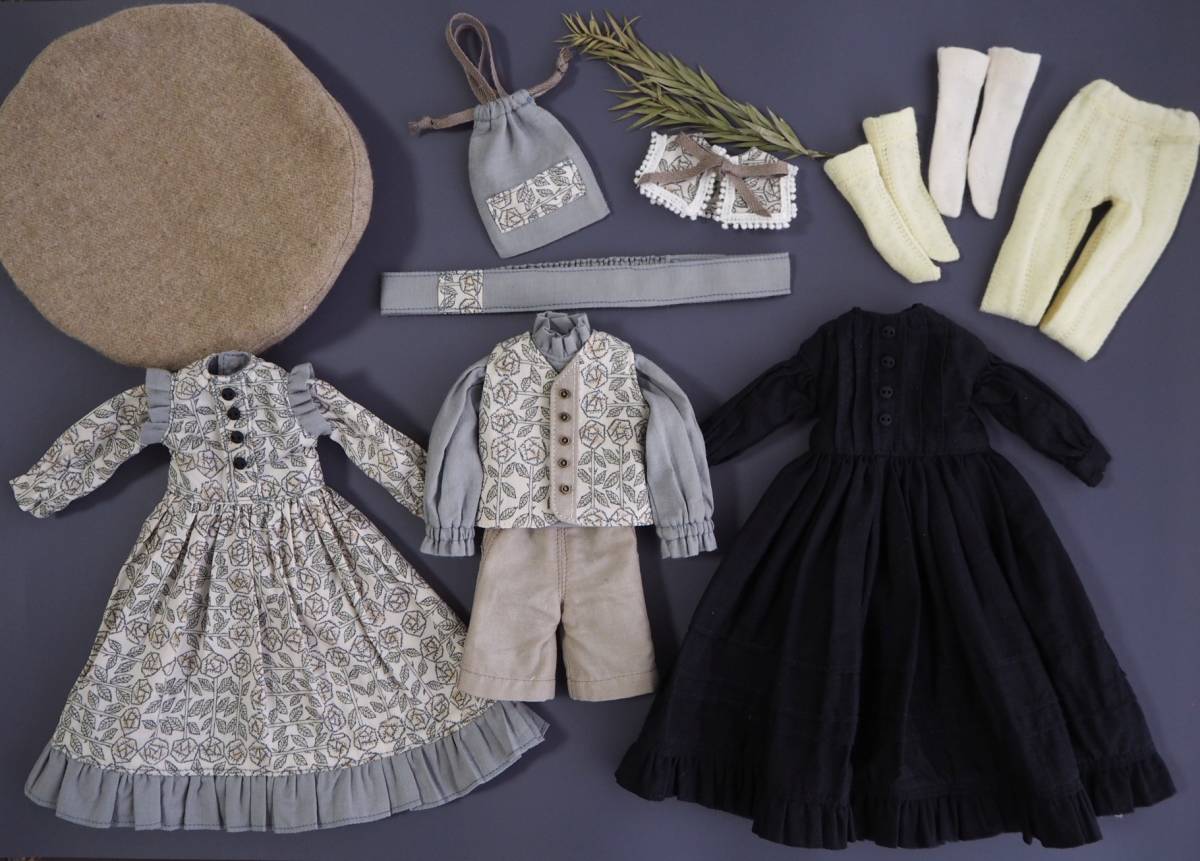 003□縫うの森□ Blythe outfit ブライス アウトフィット お洋服12点セット