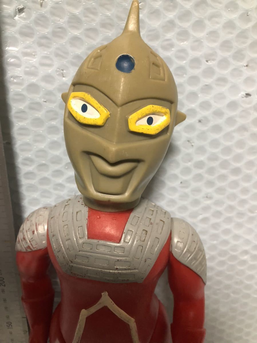 ブルマァク ソフビ ウルトラセブン 40cm 超特大 昭和当時物 特撮 変身