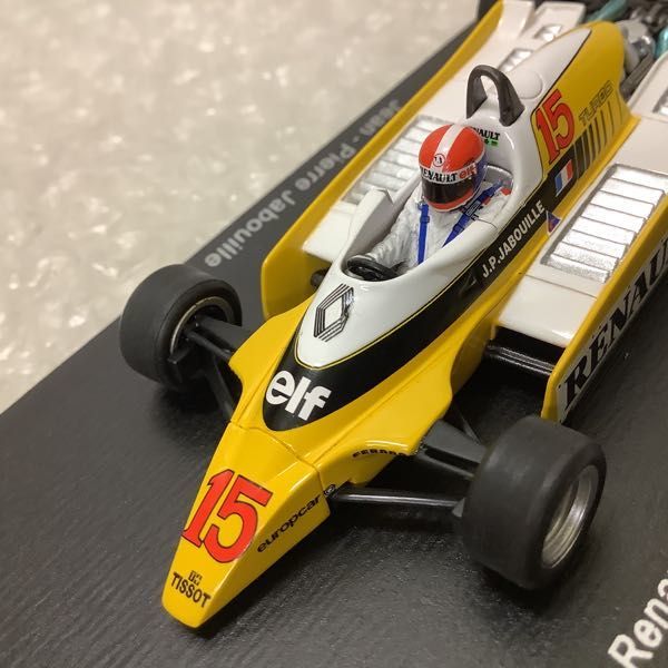 RE20 #15 1980年オーストリアGP優勝 参考価格ルノー J.P ルノー Spark - 1&frasl;18 1&frasl;43 S1759 Renault 0 F1 18S447 Leather