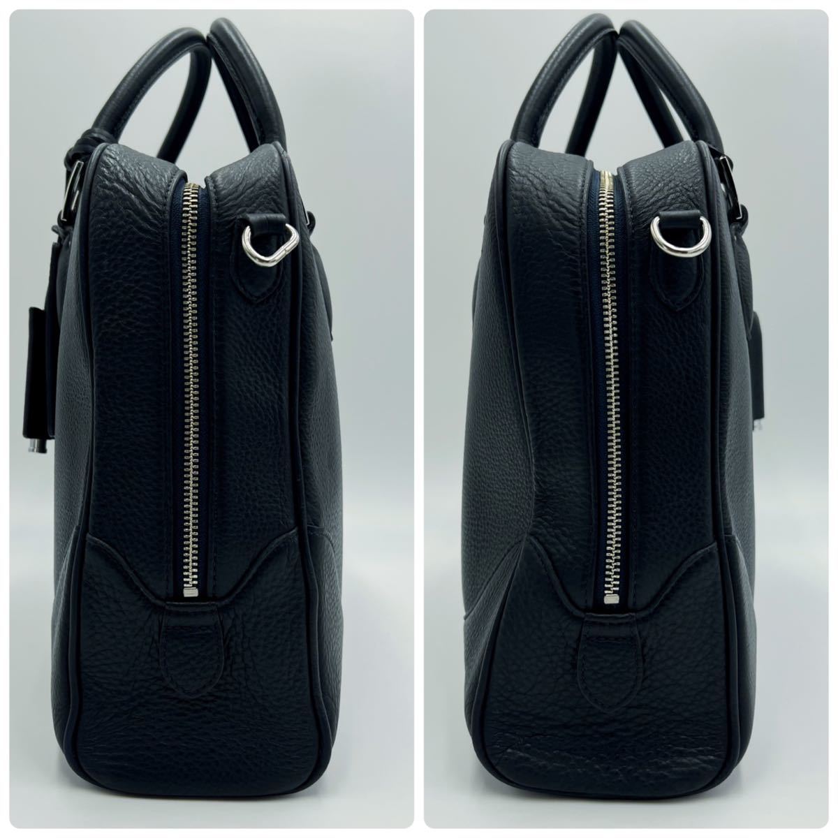 1円『極美品』 PELLE MORBIDA ペッレモルビダ ビジネスバッグ ブリーフ 