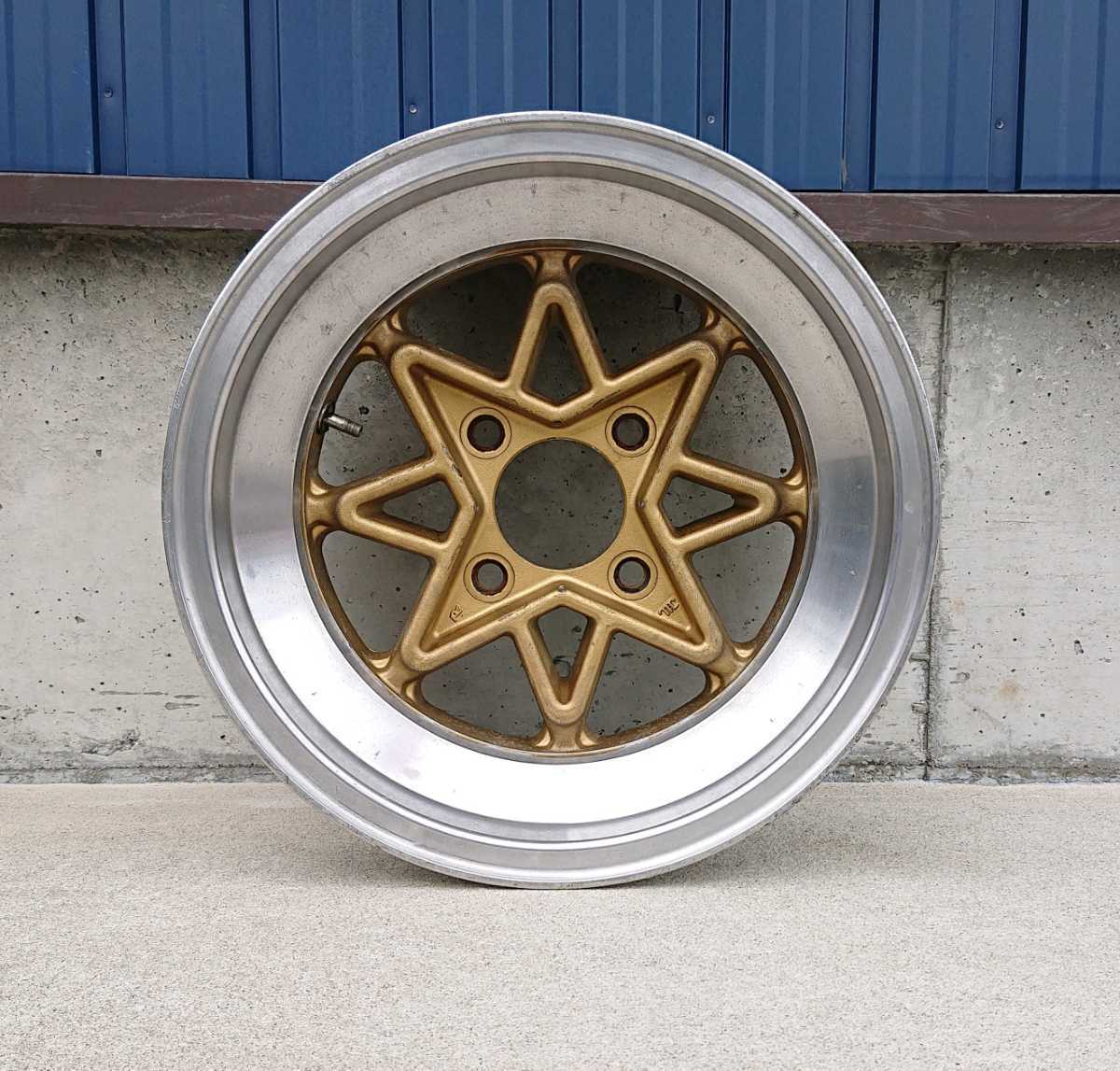 ☆TECHNO TRV 7J 1本 4H PCD114.3 テクノレーシング 旧車 深リム 当時 