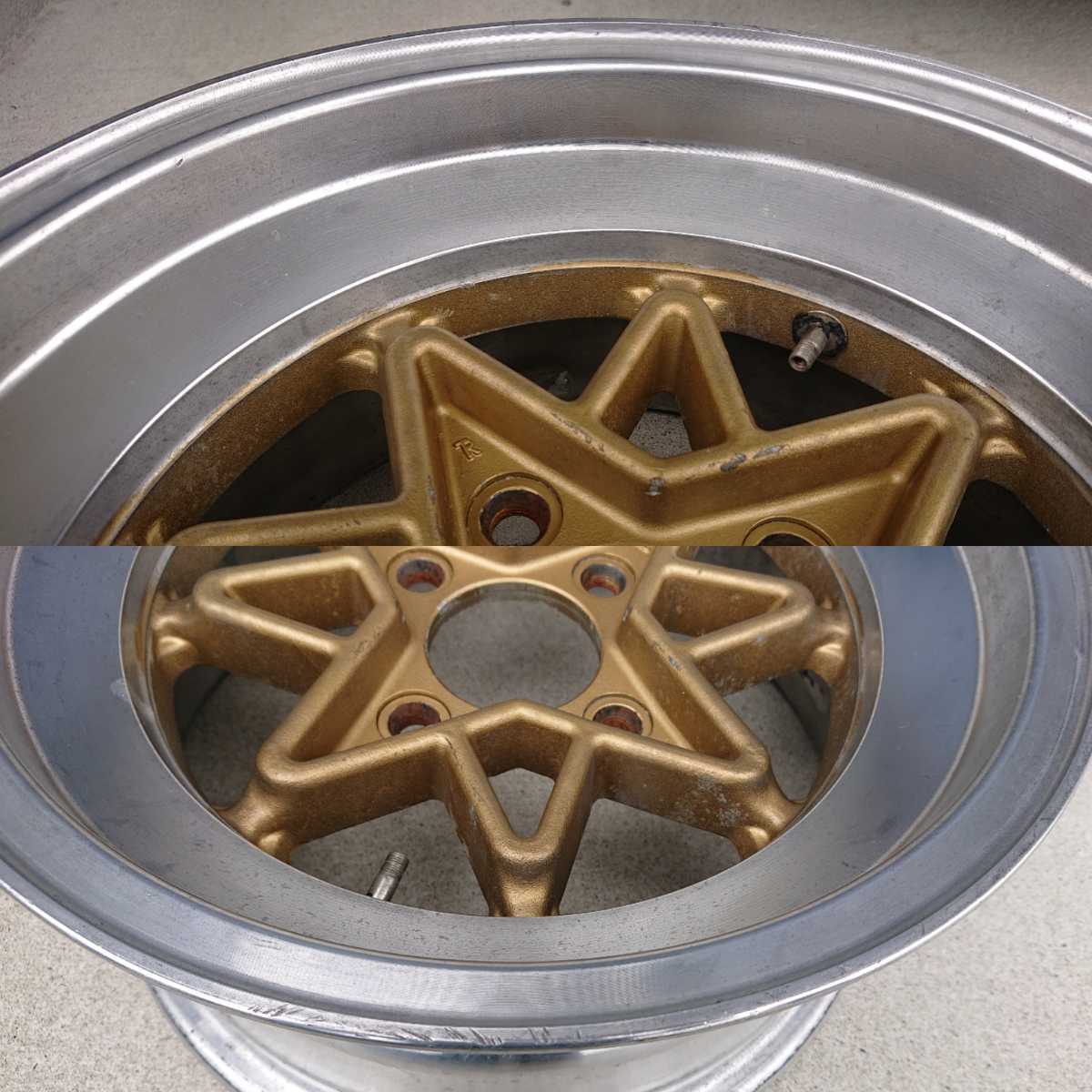 ☆TECHNO TRV 7J 1本 4H PCD114.3 テクノレーシング 旧車 深リム 当時 
