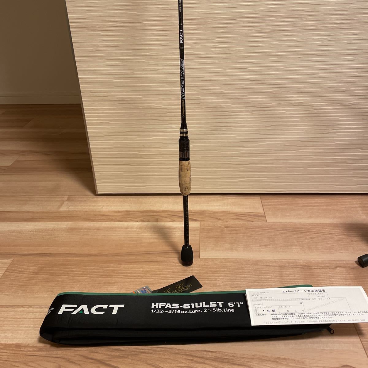 evergreen エバーグリーン fact ファクト 61ul st EVERGREEN（エバー