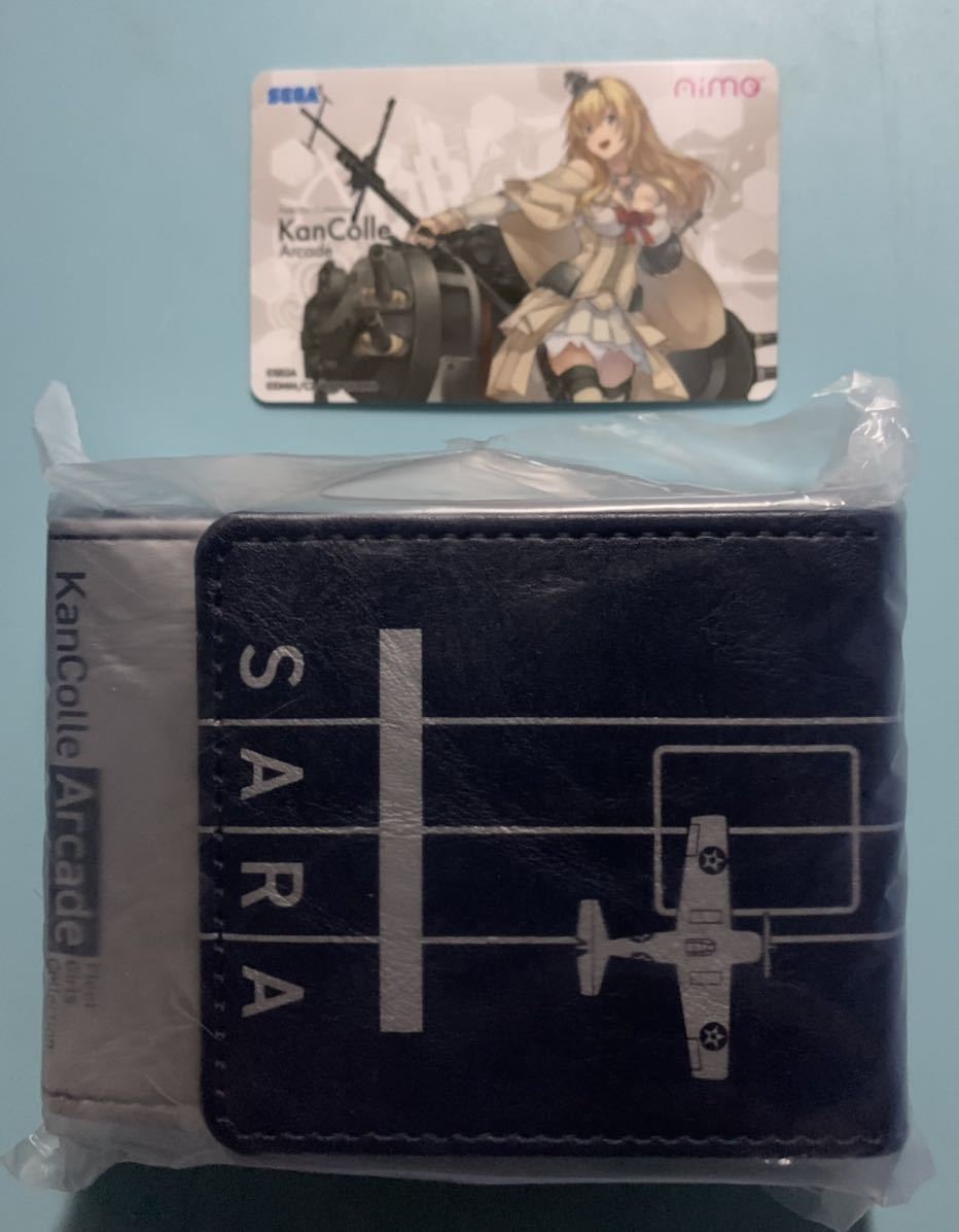 艦これアーケード オリジナルグッズプレゼントキャンペーン レザー調カードケース オリジナルデザインアミューズメントICカード セット 壱