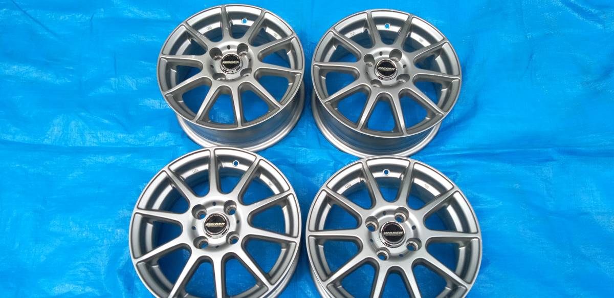WAREN 6.5J-16インチ ET53 ☆WAREN 16×6.5J 5穴 アルミ ホイール WAREN 