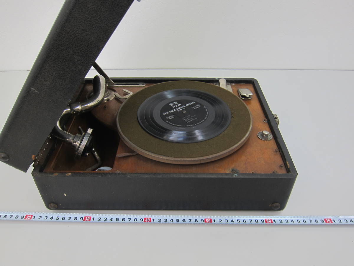 2418x ジャンク 古いレコードプレイヤー レコードプレーヤー レトロ ヴィンテージ 現状品 アンティーク 古道具 インテリア 本体 売買されたオークション情報 Yahooの商品情報をアーカイブ公開 オークファン Aucfan Com
