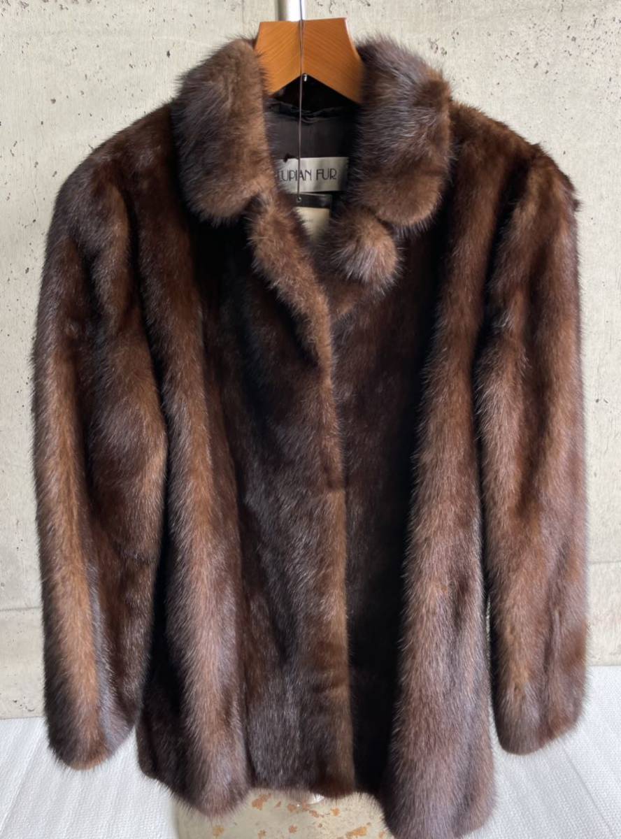 LUPIAN - MINK ミンク 毛皮 ミンクコート 13号 FAR 中古美品 毛皮 