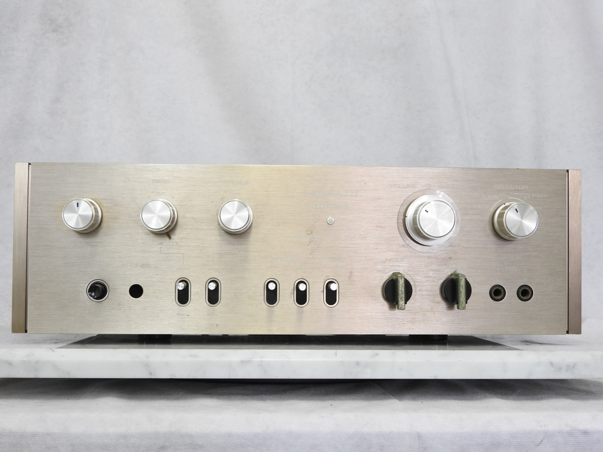 ☆ ONKYO オンキョー Integra A-722 プリメインアンプ ☆中古