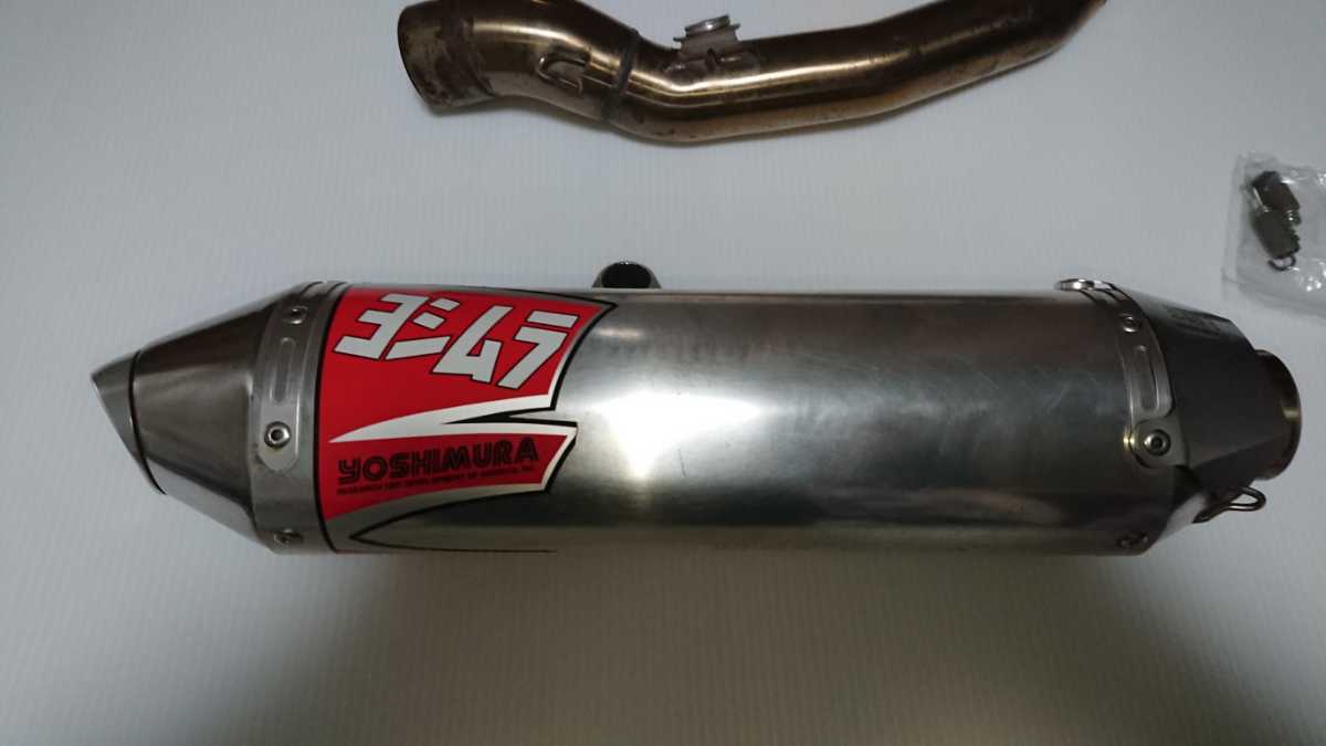WR250X WR250R USヨシムラ YOSHIMURA スリップオンマフラー 