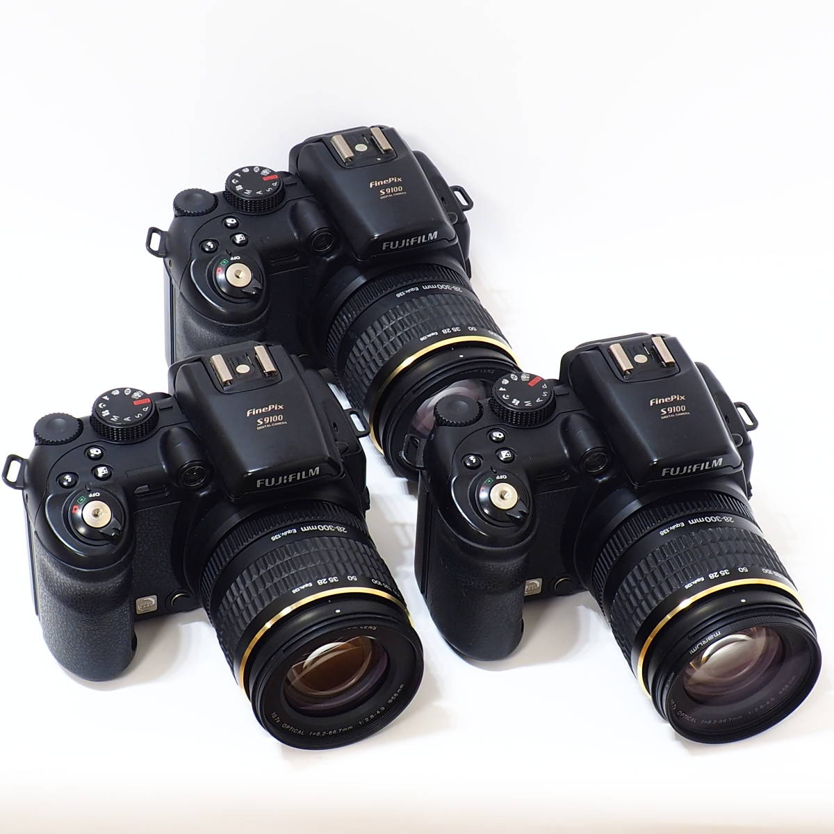 FUJIFILM FinePix S100FS S9000 S9100 x2台 一体型高倍率 デジタル 