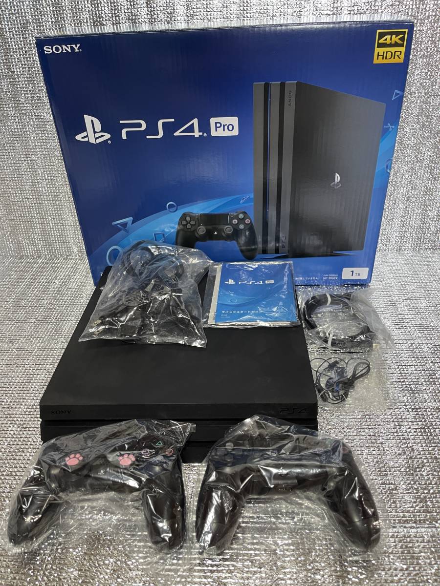  PS4 Pro 本体 CUH-7000B ジェットブラック(PS4本体)｜売買されたオークション情報、yahooの商品情報をアーカイブ公開 - オークファン PS4本体