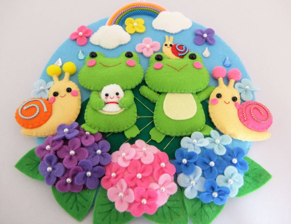 入荷中 梅雨 オーダー用 ダイカット てるてる坊主 紫陽花 カタツムリ カエル 各種パーツ Www Gatorheatandair Com