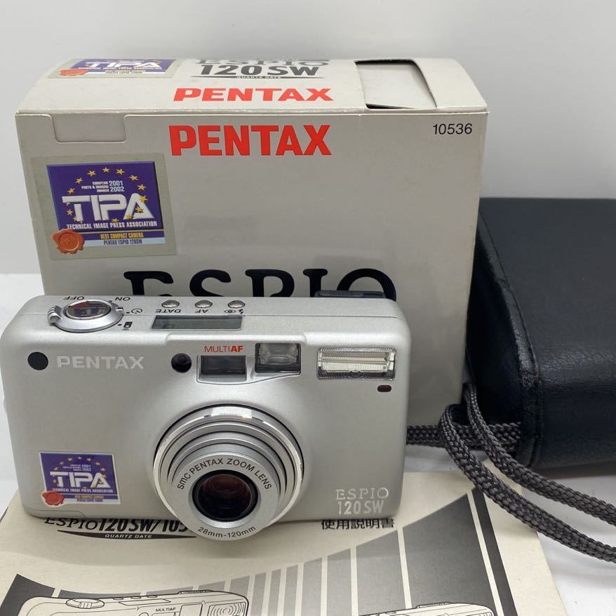 PENTAX ESPIO 120SW フィルムカメラ 元箱・説明書付 稼動品 直営