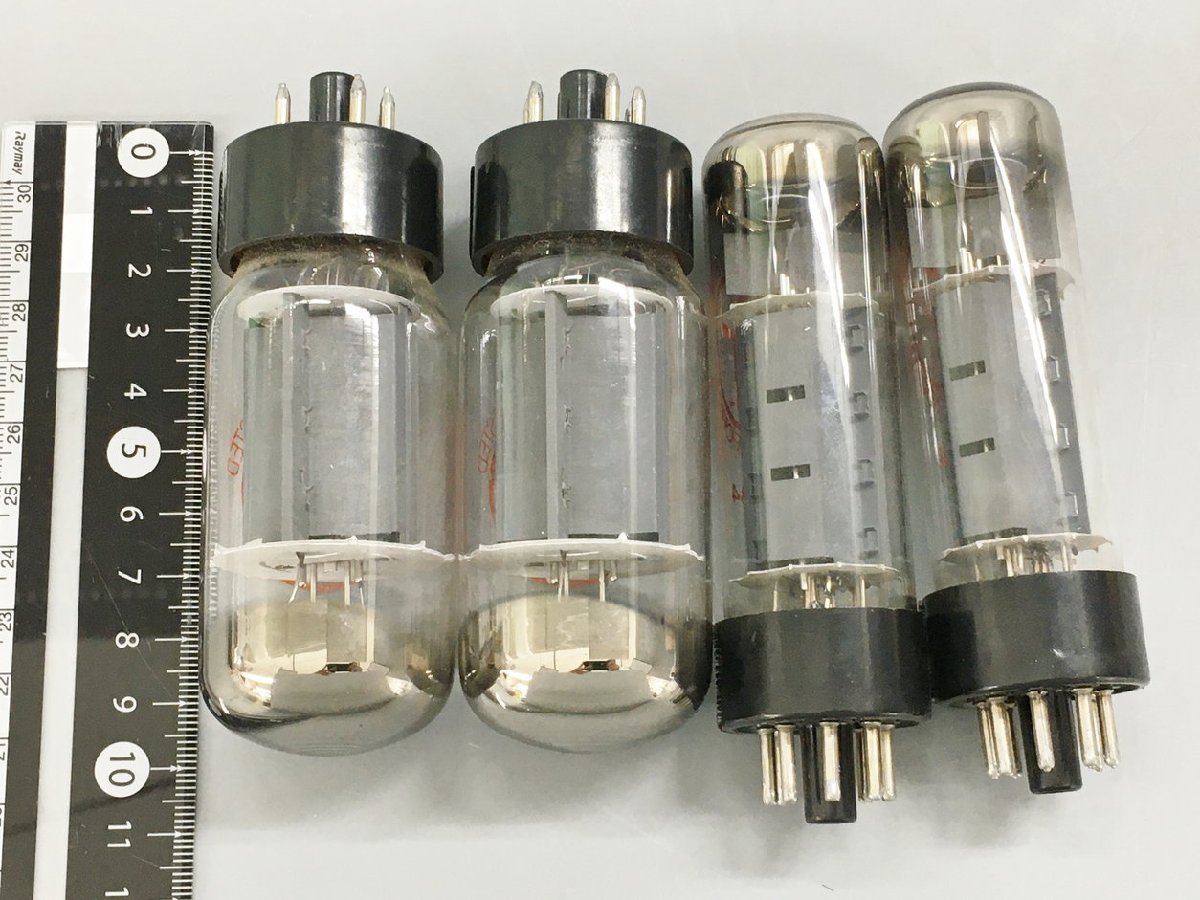 真空管 まとめ4個セット GT-EL34 2個 GT-6L6A 2個 ジャンク グルーヴ