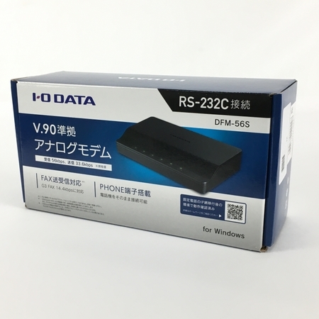 IO DATA DFM-56S V.90準拠 RS-232C接続 アナログモデム 中古 良好