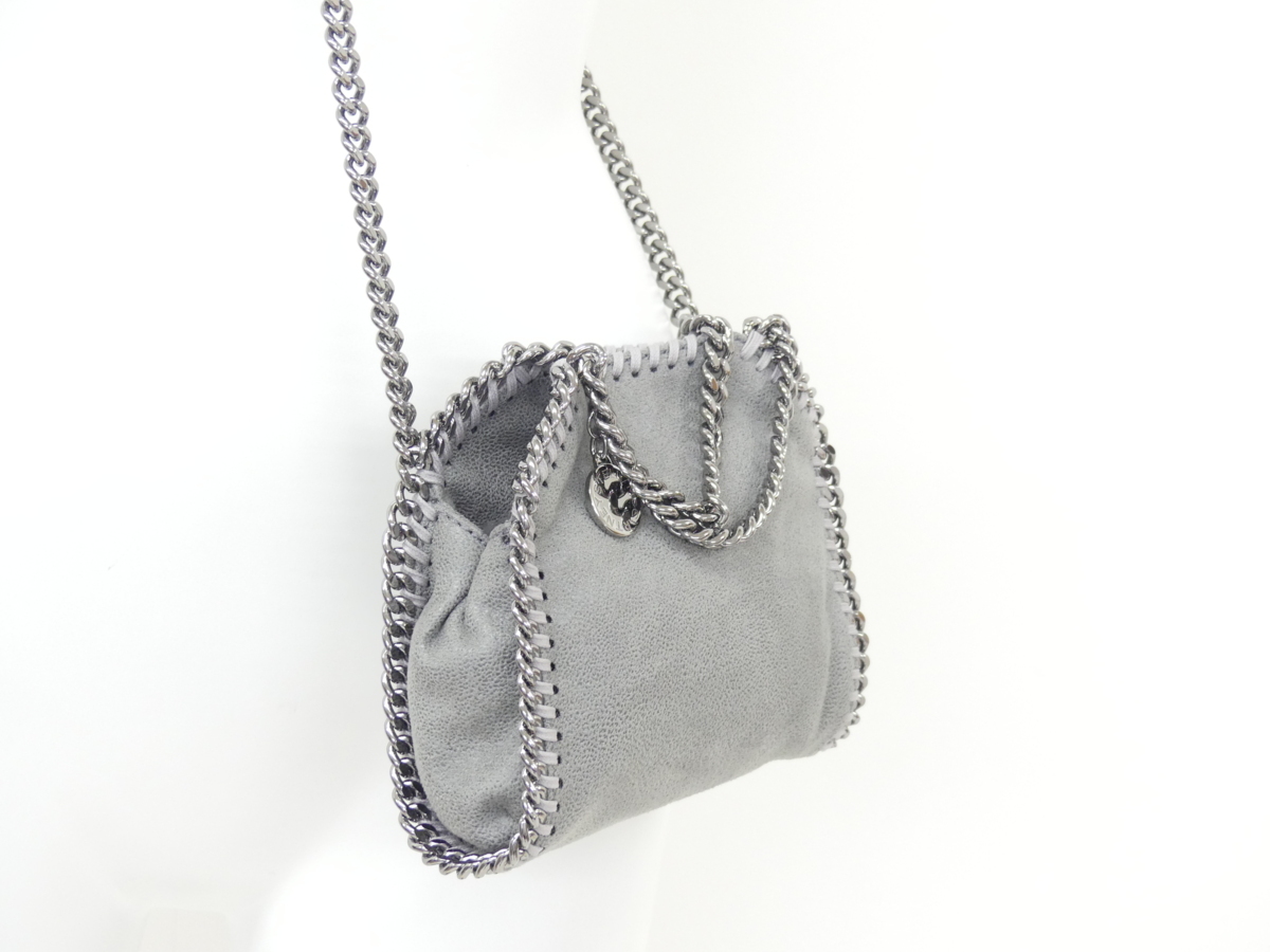 Sランク STELLA McCARTNEY ファラベラミニショルダーバッグ グレー