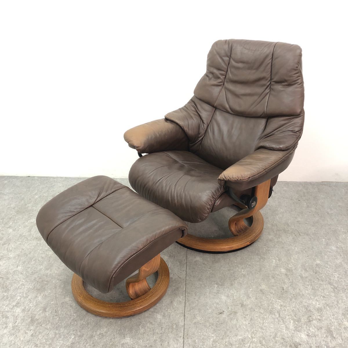 EKORNES（エコーネス） オットマン 本革 ブラウン エコーネス 本革