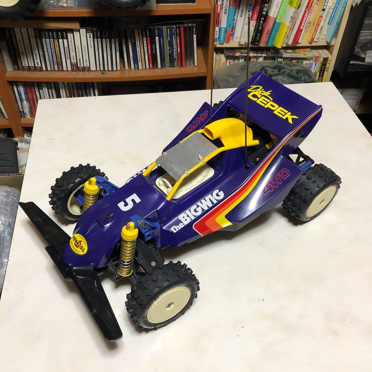 タミヤ ラジコン ビッグウィッグ 当時物 機械式スピコン TAMIYA 通電