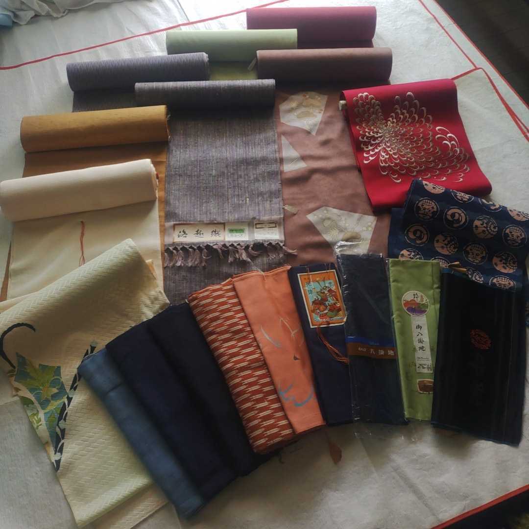 送料無料，正規品 反物 着物 紬 小紋 付下げ 洗い張り 帯地 リメイク 八掛 ジャンク まとめて セット(女性和服、着物)｜売買されたオークション情報、yahooの商品情報をアーカイブ公開 - オークファン その他