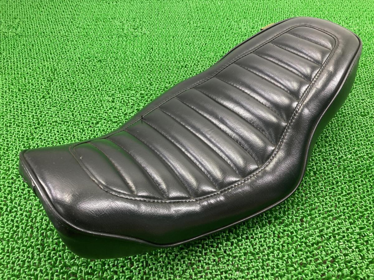ホットドッグ製ハーレーXL883 XL1200 シート 社外 中古 07年～09年