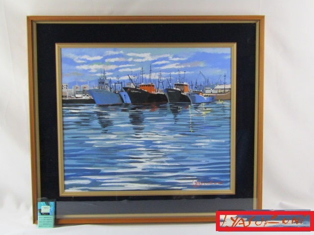 油彩画 港の風景 額装品 アート 2026年最新Yahoo!オークション -港 絵画(絵画)の中古品・新品・未 油絵