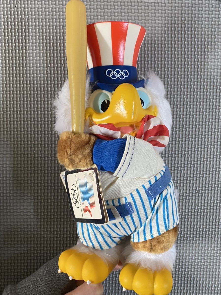 Yahoo!オークション - イーグルサム ぬいぐるみ 五輪グッズ 1984年 ロ