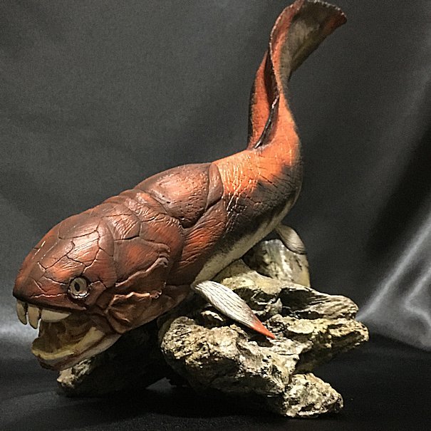 海洋堂 ディニクチス ダンクルオステウス ガレージキット 完成品 検