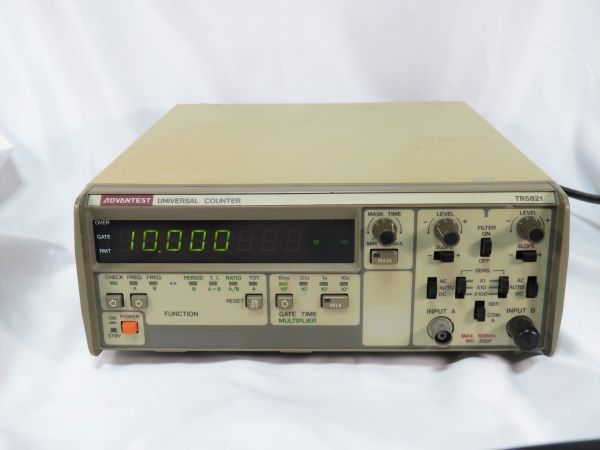 TR5821 ADVANTEST UNIVERSAL COUNTER 1mHz 120MHz | to eBay - Advantest Equipment Universal ユニバーサル TR5820 CORPORATION