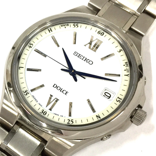 7B24-0AX0 SEIKO DOLCE セイコー Yahoo!オークション - 電波ソーラー 