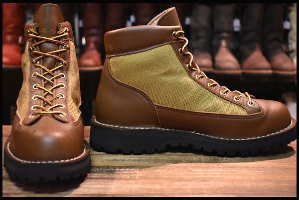 ダナーライト 30420X ブラウン 茶 黒タグDanner GORE-TEX DANNER ブーツ 良品 ダナー ゴアテックス 編み上げ HOPESMORE Danner 7EE US6.5