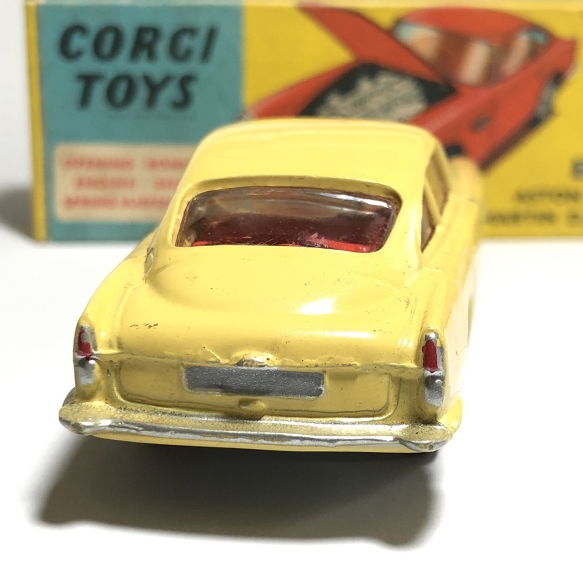 1円スタート＞【CORGI TOYS】№218 ASTONMARTIN D.B.4 コーギー